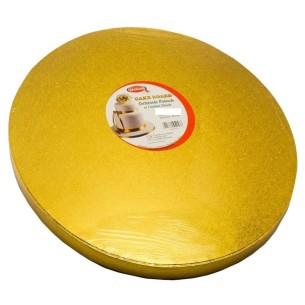 Base tonda ORO per Torta Pasticceria misura D 50 cm Confezione 1 pz art ST.ORO.50CM
