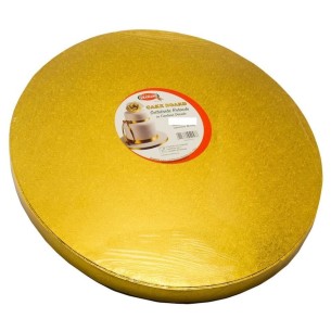 Base tonda ORO per Torta Pasticceria misura D 35 cm Confezione 1 pz art ST.ORO.35CM