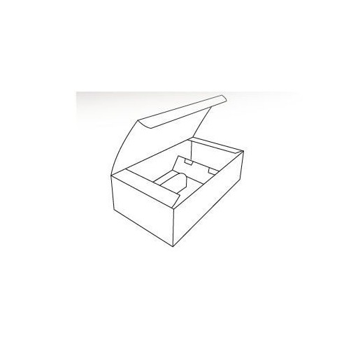 Scatola tipo Modello UNICA colore BIANCO e ORO porta 2 BOTTIGLIA misura 34 x 18 x h 9,5 cm Confezione 30 pz Art 39272