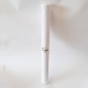 Bobina rotolo Organza decorazioni Matrimonio Wedding 48 cm  x 9 mt colore BIANCO art TEX009BIANCO