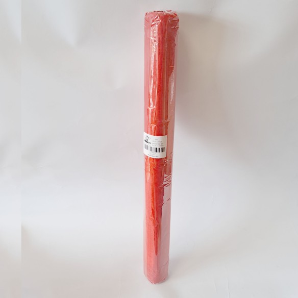 Bobina rotolo Organza decorazioni Matrimonio Wedding 48 cm  x 9 mt colore ROSSO art TEX009ROSSO