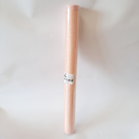 Bobina rotolo Organza decorazioni Matrimonio Wedding 48 cm  x 9 mt colore PESCA art TEX009PESCA