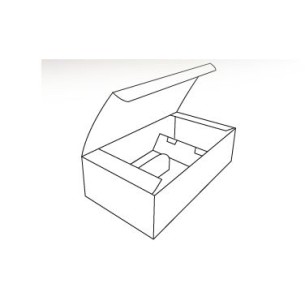 Scatola porta 3 bottiglia Unica Colore Tortora 34 x 27 x h 9,5 cm Confez 30 pz Art 34483 2