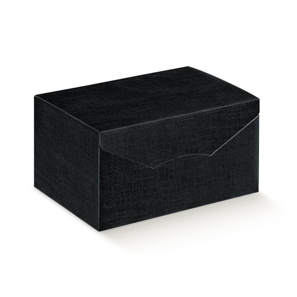 Scatola modello Segreto porta 6 bottiglia colore SETA NERO misura 32,5 x 25,5 x h 18 cm Confezione 20 pz Art 13798