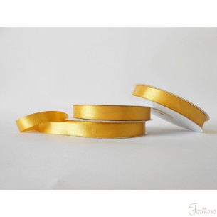 Nastro doppio raso 15 mm rotolo bobina da 50 mt Oro fai da te - art D1525