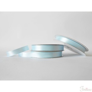 Nastro doppio raso 15 mm rotolo bobina da 50 mt Celeste fai da te - art D1518