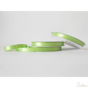 Nastro doppio raso 10 mm rotolo bobina da 50 mt Verde napoli fai da te - art D1028