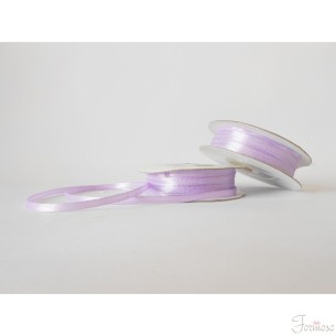 Nastro doppio raso 3 mm rotolo bobina da 50 mt Lilla fai da te - art D0322