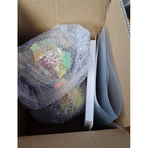 Orsetto PVC lampada tipo cristallo cuore LOVE 30 x 30 x 30 cm Innamorati Art 202301