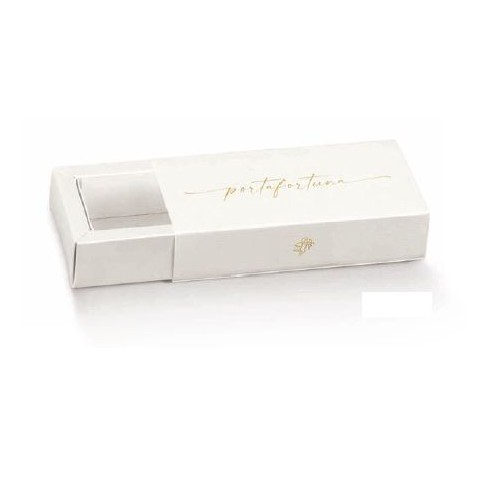 Bomboniera decorazione cornetto rosso porcellana con cappello tocco laurea e nappina h 11 cm con scatola art 29713