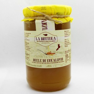 Barattolo di Miele di eucalipto 100% Italiano confezione 120g Art MIELEEUCALIP120