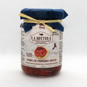 Barattolo crema pomodori secchi 100% Italiano confezione 150g Art CREMAPOMSECC150