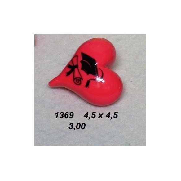 Bomboniera Laurea  con scatola trasparente Art. 1369