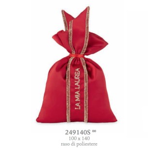 BOMBONIERA SACCHETTO LA MIA LAUREA ROSSO CONF.12PZ ART. 249140S
