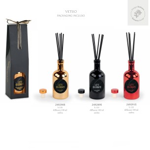 BOMBONIERA MATRIMONIO PROF.BOTTIGLIA ROSSA  C/SCATOLA 100ML ART. 49291 2