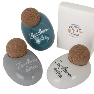 Bomboniera STYLE ZUCCHERIERA CM.11 H.8 S/3PZ C/BOX ART. 02A312