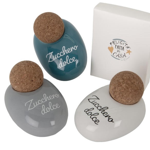 Bomboniera STYLE ZUCCHERIERA CM.11 H.8 S/3PZ C/BOX ART. 02A312