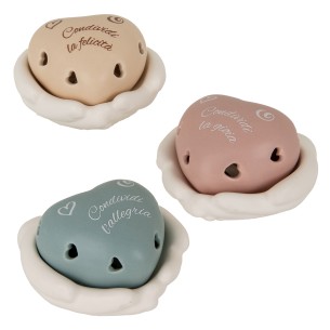 Bomboniera HANDS CANDELA LED  CM.9 H.6 S/3PZ ART. 02A323