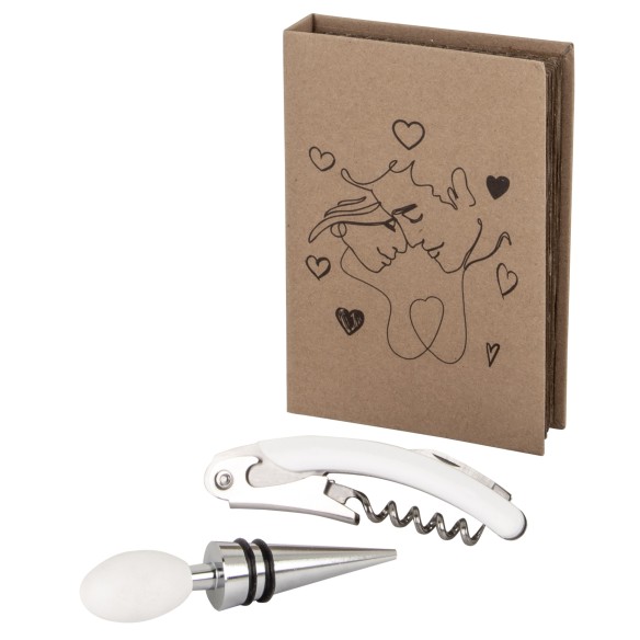 Bomboniera TENERO SET 2 PEZZI CM.11 C/SCATOLA ART. 12A150