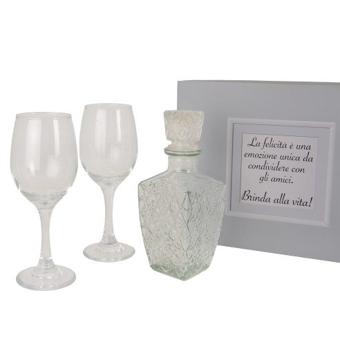 Bomboniera AMICI SET 3 PEZZI BIG C/BOX ART. 07A204