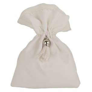 Sacchetto Matrimonio Elegante  bag bianco cm.10x13 Conf.da 12PZ  Art. C2801 2