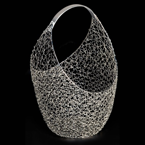 Bomboniera SCINTIL COPPA C/PIEDE DM.26 H.12 Art. AL036