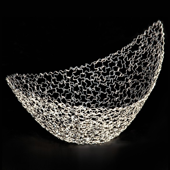 Bomboniere SCINTIL COPPA FOGLIA CM.33X24 H.17 ART. AL035