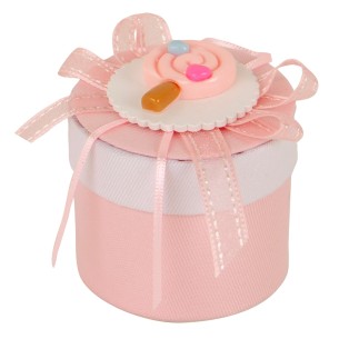 Bomboniera MELLA BOX ROSA DM.6 H.6 ART. SC738