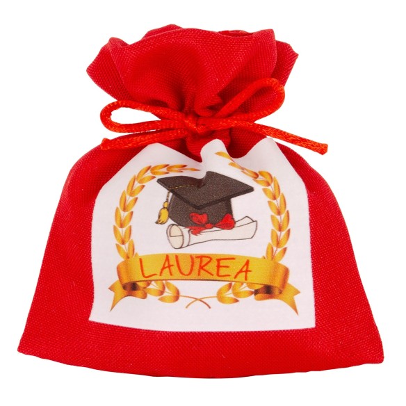 Bomboniera laurea  Corda Bag cm.12  Art.C2844