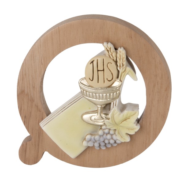 Bomboniera CORNICE ICONA COMUNIONE  DM.8,5 ART. 04A443