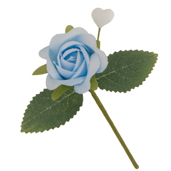 FIORE  BOMBONIERA  DORY RAMO CM.10 CIELO  CONF. DA 12PZ ART. B0760CIELO