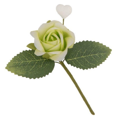 FIORE  BOMBONIERA  DORY RAMO CM.10 VERDE CONF. DA 72PZ ART. B0760VERDE