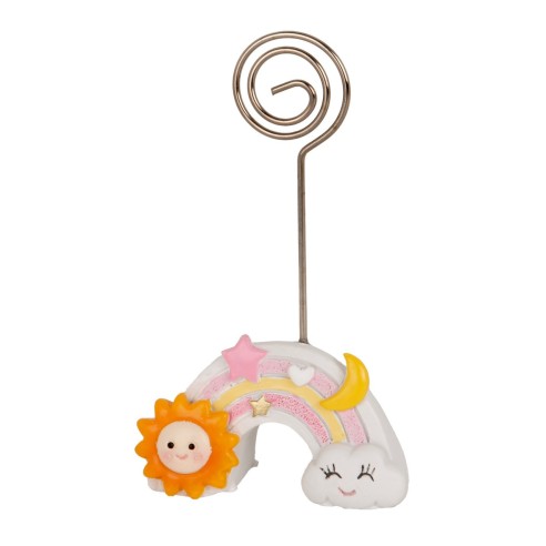 Bomboniera ARCOBALENO CLIP ROSA H.9 ART. 04A408