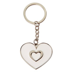 ZAMA P/CHIAVE 2CUORI SILVER CM.4  ART. 12A167