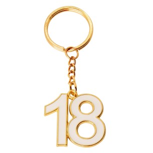 Bomboniera ZAMA P/CHIAVE 18° BIANCO CM.3,5 ART.12A173