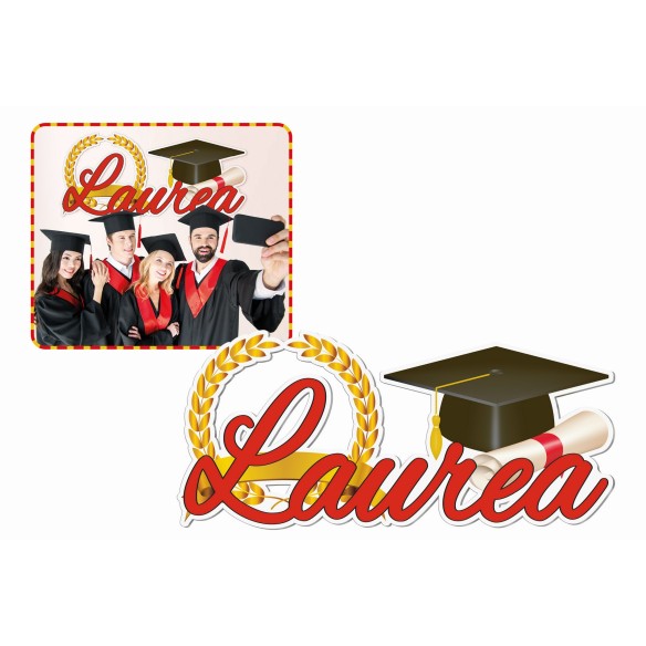 Bomboniera laurea Party    cm.120H.53  Art.AL101