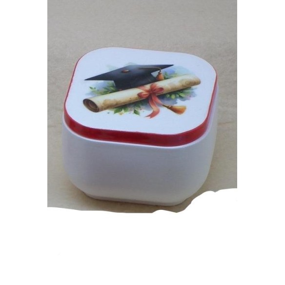 Bomboniera Laurea Porta Confetti  cm.6x4 C.Scatola  Art. 1528