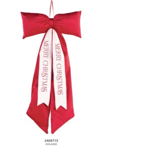 FIOCCO VEL.RO.+FASCIA MER.XMAS 400XH.880 Art. 240971S