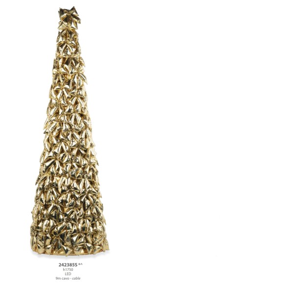 ALBERO FIOCCHI ORO C/LUCI H.1750 Art 242385S