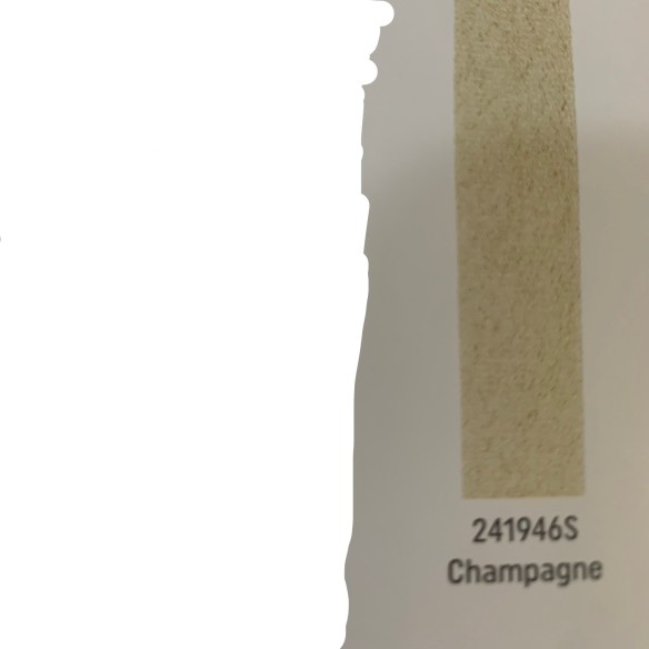 Nastro LUREX colore CHAMPAGNE in bobina rotolo da spessore 38 mm x 25 mt art 241946S