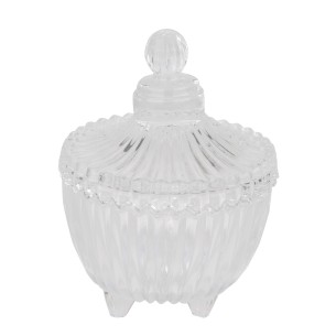 Bomboniera CRYSTALL SCATOLA  3 PIEDI DM.7XH.9   ART 07A219