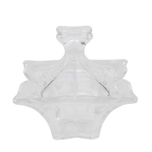 Bomboniera CRYSTALL SCATOLA  4 PUNTE  CM.6XH.8   ART 07A218