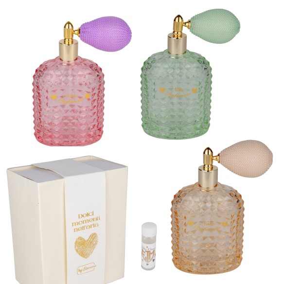 Bomboniera  DIFFUS.SPRAY   H.12  set 3pz C.BOX   art 07A268