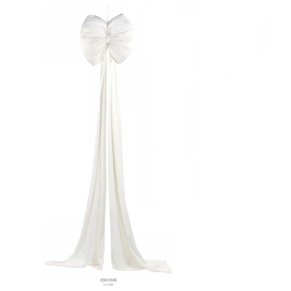 FIOCCO RASO BIANCO DA APP.410XH.2100MM 1 pz art 200104S