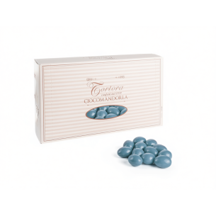 Confetti cioccomandorla Celeste Carta da Zucchero in confezione da 1kg - Art CIOCCARTZUCC