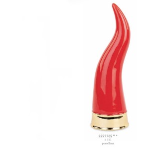 Bomboniera CORNETTO ROSSO DA APPOG.C/SCAT H.350 ART.229776S