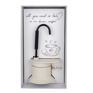 Bomboniera CAFFETTIERA  CHICCO ITALIA  H.16 C.SCATOLA  art 12A224