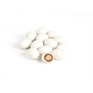 Confetti cioccomandorla BIANCO gusto PERA E CANNELLA da 1kg Art CIOCPER 2