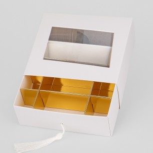 Bomboniera Regalo Box Cm.12x12x4  1pz   art AS032