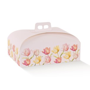Scatola PORTA COLOMBA  335x235X95 MM  Colore TULIPS   confezione 50 pz art 100116S